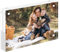 Picture Frames Acrylic, SAREAL 4 x 6 Acrylic Frame, 10 x 15 cm Clear Picture Frames Freestanding Double Sided Magnetic Block Photo Frame, 1Pack