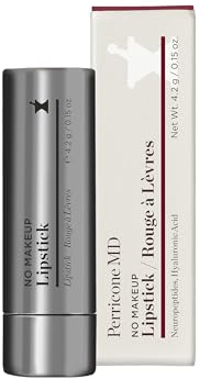 Perricone MD No Makeup Lipstick Wine 4.2g - Lightweight, Hydrating Formula for Smoother, Plumper Lips – Subtle Glossy Tint