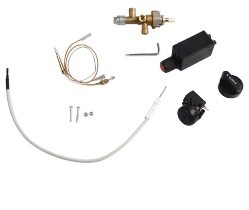 Juego de 7 piezas de repuesto para calentador de gas de patio con características de seguridad mejoradas para uso en exteriores