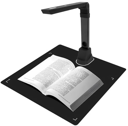 Escáner De Libros Y Documentos A3/A4 con Cámara HD 18mp Y OCR, Visualizador USB con Pdf Word Excel, para Casa Y Escuela
