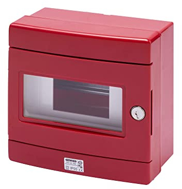 Gewiss 42 rv - Emergency control unit 8 module with grey rail