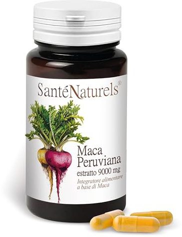 Maca Peruviana ● 90 Capsule Vegetali da 450 mg ● Integratore Alimentare Naturale Estratto 20:1 Corrispondente a 9000 mg ● Tit. 1% Beta Ecdysone ● No OGM ● No Additivi