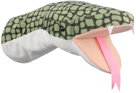 Schlange Handpuppen Puppentheater für Kinder Schlange Kuscheltier Puppen Spielzeug, Handspielpuppe, Fingerpuppen, Tier Handpuppe, Snake Hand Puppets Weinachten