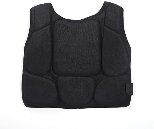 Protecteur de Corps de Boxe – Gilet de Protection de Poitrine de Taekwondo pour et Adultes – Protection de Poitrine Respirante pour Le Kickboxing, Le karaté, Le Taekwondo, la Boxe et Les Arts