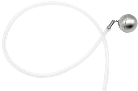 KiBcsLic Galleggiante a Sfera con Filtro in Linea per fusti di Birra, Compatibile con Tubi di Silicone, Sfera Galleggiante