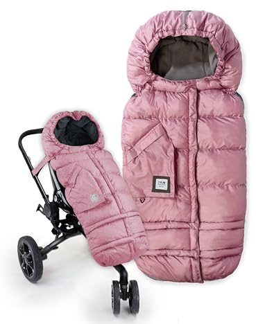 7AM Enfant Blanket 212 Evolution, Universal Adjustable Footmuff, 6M-4T