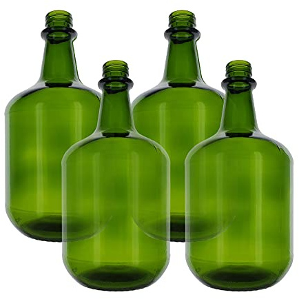Home Brew Ohio 3L Jug Champagne Green - Pack of Four Bottles