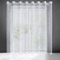 Eurofirany Vorhang Transparent aus unregelmäßigem Netz mit Ösen - 1 STK. Fischnetz Durchsichtig Schlafzimmer Wohnzimmer Lounge, 400x250 cm, Weiß