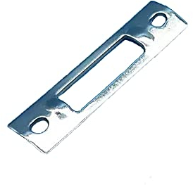 Loquet de porte universel, gâche pour serrure à mortaiser, serrure de porte en alliage d'aluminium pour la maison, la plupart des types de portes (66 x 15,9 mm)