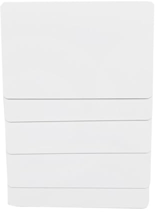 BESTonZON 100 Stück PVC Zutrittskarten Langlebige Anwesenheitskarten Für Hotels Supermärkte Und Parkplätze Und Wiederbeschreibbar Für Zugangskontrollen Und Id Ausweise