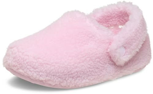 Crocs Classic Cozzzy Slipper K, Pantofole Unisex - Bambini e Ragazzi, Pink Milk, 38/39 EU