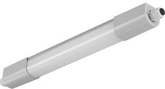 ELG Leuchten LED Feuchtraumleuchte 60cm 4000K 17W 2200lm IP66 wasserfest led feuchtraumleuchte 60cm garagenbeleuchtung werkstattlampe kellerleuchte