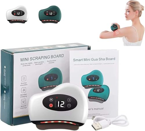 Thermaedge Grattoir pour pieds, outils de massage des fascias, grattoir musculaire des pieds, appareil de vibration 3 en 1 pour les soins musculaires et pour les voyages après l'entraînement, le lieu