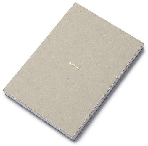Pinesman Naked Spine Notebook - A5 Dotted Journal (5.8 x 8.3 in), 180 Pages, 105gsm, Hardcover Notebook for Work, Bullet Journaling and Note Taking