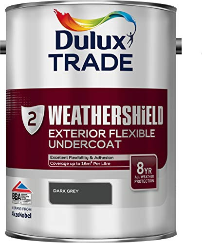 Dulux Trade Weathershield Undercoat Dark Grey 5 Litres