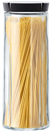 Rosendahl Aufbewahrungsglas 2,0 l Grand Cru Bio-basiert, schwarz