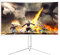 LC-POWER 27 Zoll Curved Gaming Monitor, 240Hz, 1000R, HDR 1000, 99% sRGB, DP, HDMI, USB-C, Weiß, LC-M27-QHD-240-C-K