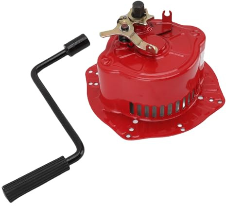 SIXRUN Arrancador Manual del Motor, Arrancador del Motor del Mini Cultivador, Repuesto de Arranque para Maquinaria de Jardín para 170F 173F 178F 186F 188F 192F 195F