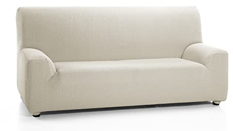 Martina Home Tunez, elastischer Sofabezug 3 Plätze 3 Plazas (180-240 cm) elfenbein