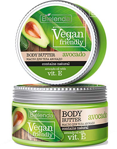 Bielenda Vegan Friendly - Actively Take Care Of The Skin, Tone, Moisturize And Soften It, Restoring The Extraordinary Smoothness And Elasticity - Vegan Friendly Avocado Body Butter - 250 ml