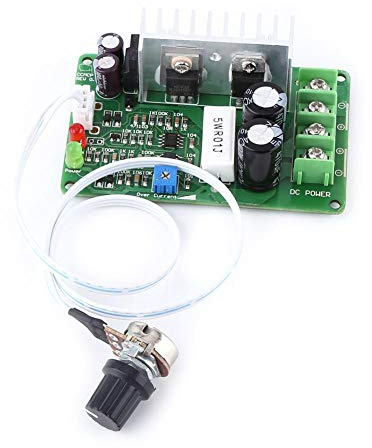 Regolatore di velocità del motore, 12V / 24V / 36V, 15A PWM Protezione del potenziometro del regolatore di velocità del motore CC, Range di tensione DC10V ~ 40V