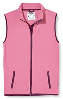 Playshoes Chaleco de Forro Polar Unisex para niños, 18-Rosa, 152 cm