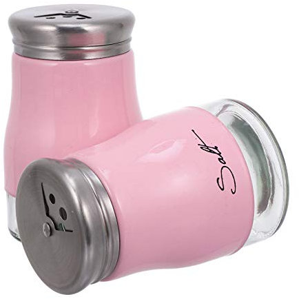 Cabilock 2st Glasschale Grobstreuer Vorratsdose Für Die Küche Luftdichte Gläser Gewürzdosen Kakaostreuer Zahnstocher Dose Pfefferstreuer Rotieren Quadrat Zahnstocherhalter Rostfreier Stahl