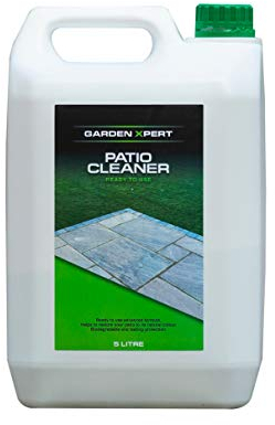 Garden Xpert Patio Cleaner | 5 Litre | Ready To Use | Suitable For Patios, Natural Stone, Paving Slabs, Decking, Paths & Brickwork | Lasting Protection | 50m2 Coverage | Pet Friendly Once Dry