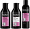 Redken Pflegeset für Reinigung und Farbschutz bei gefärbtem Haar, Langanhaltende Farbbrillianz, Mit Glanzkomplex & pH-ausgleichende Formel, Acidic Color Gloss Shampoo, Conditioner und Treatment