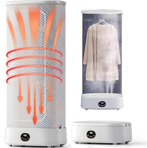 Máquina de planchado automática, vaporizador de ropa plegable para colgar, para ropa y telas, elimina rápidamente las arrugas,Touch Screen Model