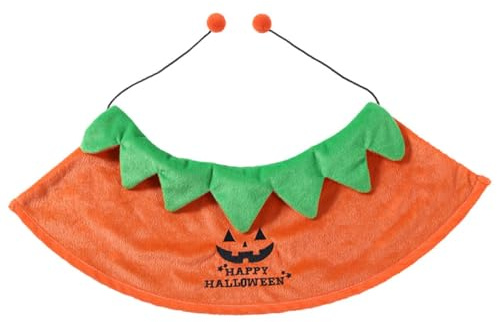 ORFOFE Halloween Hundmantel Dubbelvändig och Andningsbar Djurcape i Varm Design för Kostymfester och Dagligt Bruk för Små Husdjur under Vinter och Festliga Tillfällen