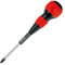 Vessel 220 Ball Grip +2x100 (JIS) 200mm Long +2 Screwdriver by Trusco