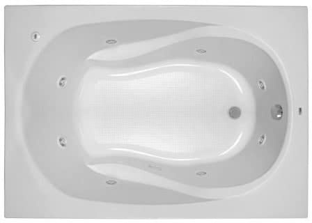 PROFLO PFWPLUSA6042 Plus A 60 x 42 Whirlpool Bathtub with 8 Hydro Jets and EasyCare Acrylic - Drop In Installation - White