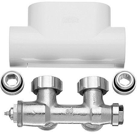 Kermi Ventilhahnblock Eckform; chrom; ZV00410002