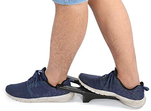 Plastic Boot Jack, Black Walking Shoe Removal Puller Shoes Scraper for Men and Women Household No Bendable Shoe Puller for Sports Shoes Cowboy Boots Rain Boots