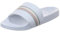 Tommy Hilfiger Women CORPORATE STRIPES POOL SLIDE, White, 37 EU