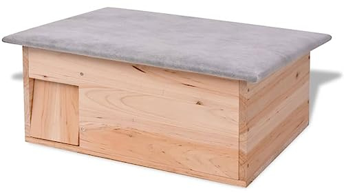 Générique Cabane pour hérisson 45 x 33 x2 2 cm Bois,Articles pour Animaux de Compagnie,Accessoires pour Petits Animaux,Abris & Cages pour Petits animaux-42351
