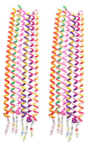 BATHVEVE Strumento per Intrecciare i Chioma Fai da Te 12 Pezzi Clip per Ragazze Mollette Intrecciate Colorate Accessori per Chioma per Feste Compleanno e Halloween