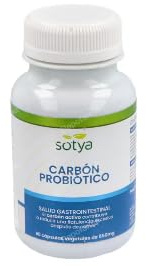 Carbón Probiótico, 550 mg, 90 Cápsulas Vegetales. Pack de 2