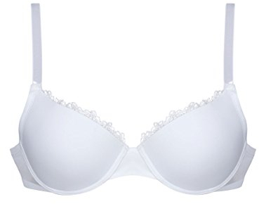 Cotonella Reggiseno Push UP Imbottito Preformato Elena Art. CD 058 - in Coppa B - Microfibra e Pizzo con Coppe Imbottite - Nero 5