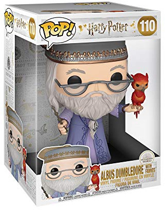 Funko POP! HP: Harry Potter - 10 Albus Dumbledore With Fawkes - Collectable Vinyl Figure - Gift Idea - Official Merchandise - Toys for Kids & Adults - Movies Fans - Model Figure for Collectors