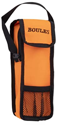 Engelhart Bolsa Juego de 3 Bolas con asa Apertura en la Parte Superior Abre y Cierra con Cremallera y Scratch 23 x 8,5 x 3,5 cm (Naranja)