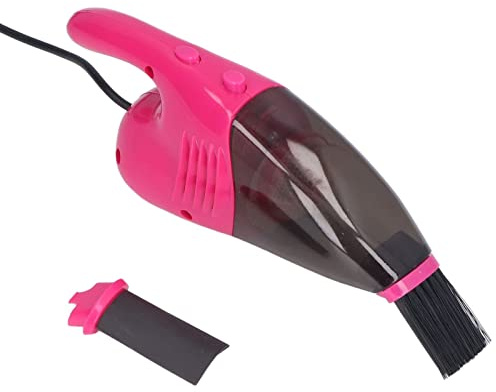Tangentbordsdammsugare Mini, tangentbordsrengörare, förbättrad effektivitet, USB handhållen dammsugare för tangentbordsrengöring för rengöring av damm, bärbar dator, hår, smulor(Pink)