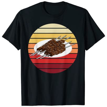 Kebab skewers shashlik lovers meat skewer grill T-Shirt