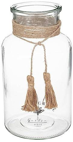 Atmosphera - Jarrón Bota Cristal - H25 cm