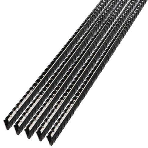 Zelt Heringe Gartenpfähle 5PCS Stahl Erdnägel 38cm Lange Stabil Zeltheringe Bodenanker Heringe für Garten Camping Zelt und Outdoor