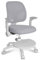 MARK ADLER Junior 5.0 Grey | Kinder Schreibtischstuhl Ergonomischer Bürostuhl Kinderdrehstuhl Jugendstuhl | Fußablage | Sitztiefe einstellen | Verstellbare Armlehnen | Höhenverstellbar | Grau