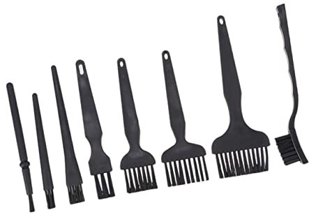 Anneome 8-teiliges Statisches Tastaturset Computerbürsten-Set Ergonomischer Griff Tastatur-reinigungsbürste Für Das Home Office