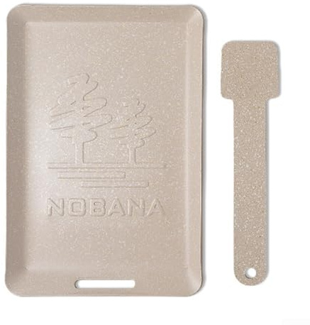 HEBEOT Poêle à frire carrée pour steak et teppanyaki pour le camping 13,2 x 19,7 cm (blanc)