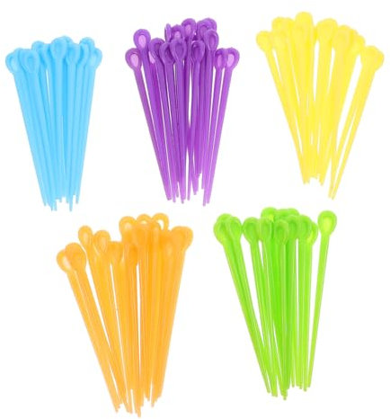 NULYLU 2Packungen Perming Nadeln Haarkurbel Lockenwickler Clips für Frauen Mädchen Praktische Haarstyling Werkzeuge Zufälligen Farben